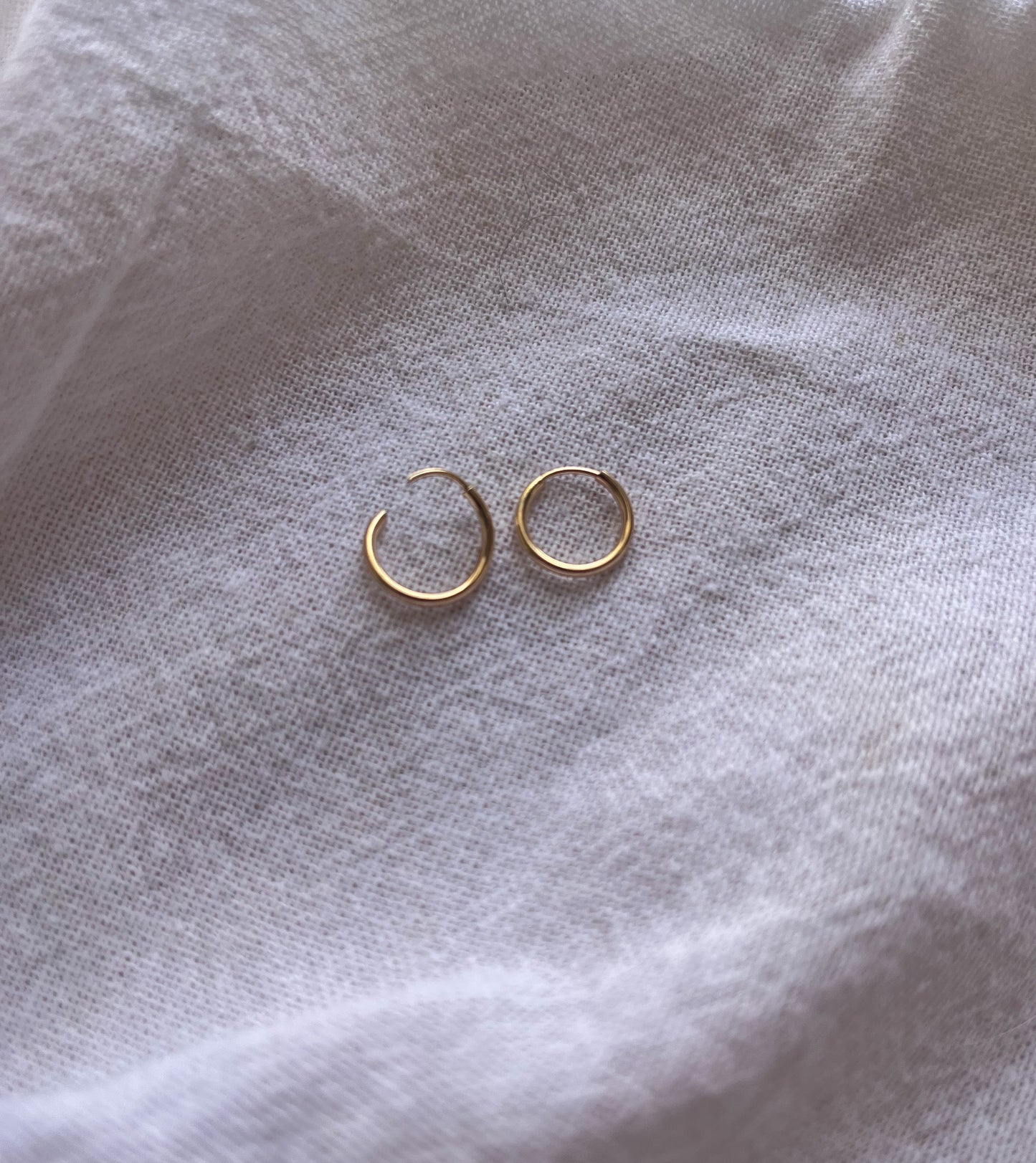 Gold-Filled Endless Hoop
