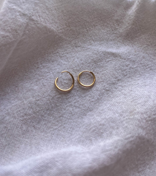 Gold-Filled Endless Hoop