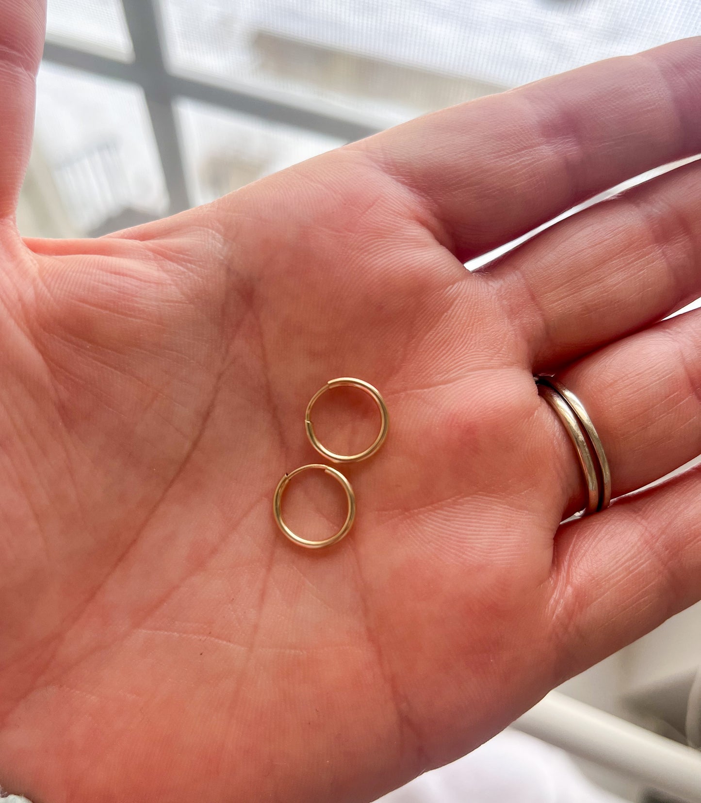 Gold-Filled Endless Hoop
