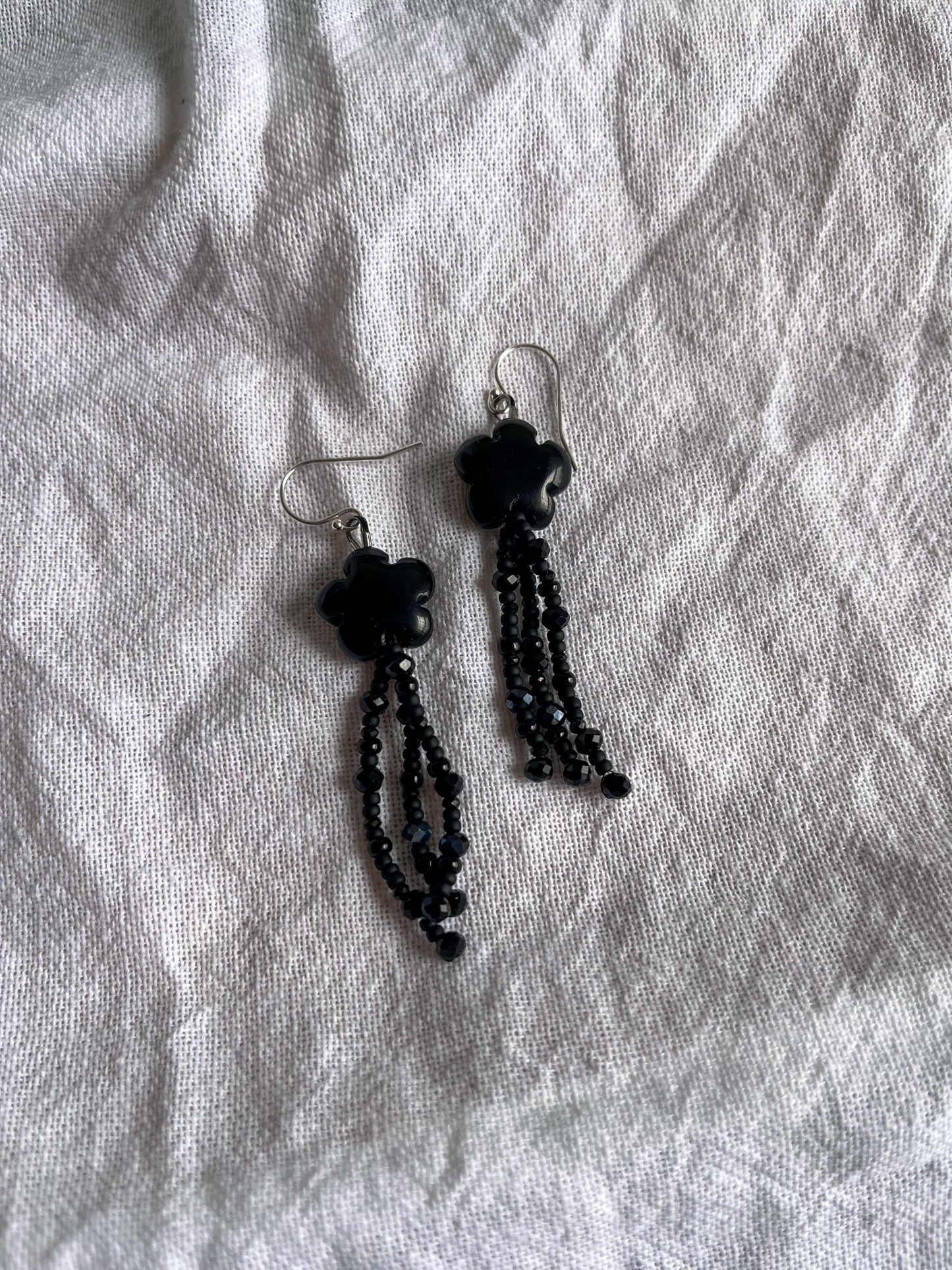 Black Flower Fringe