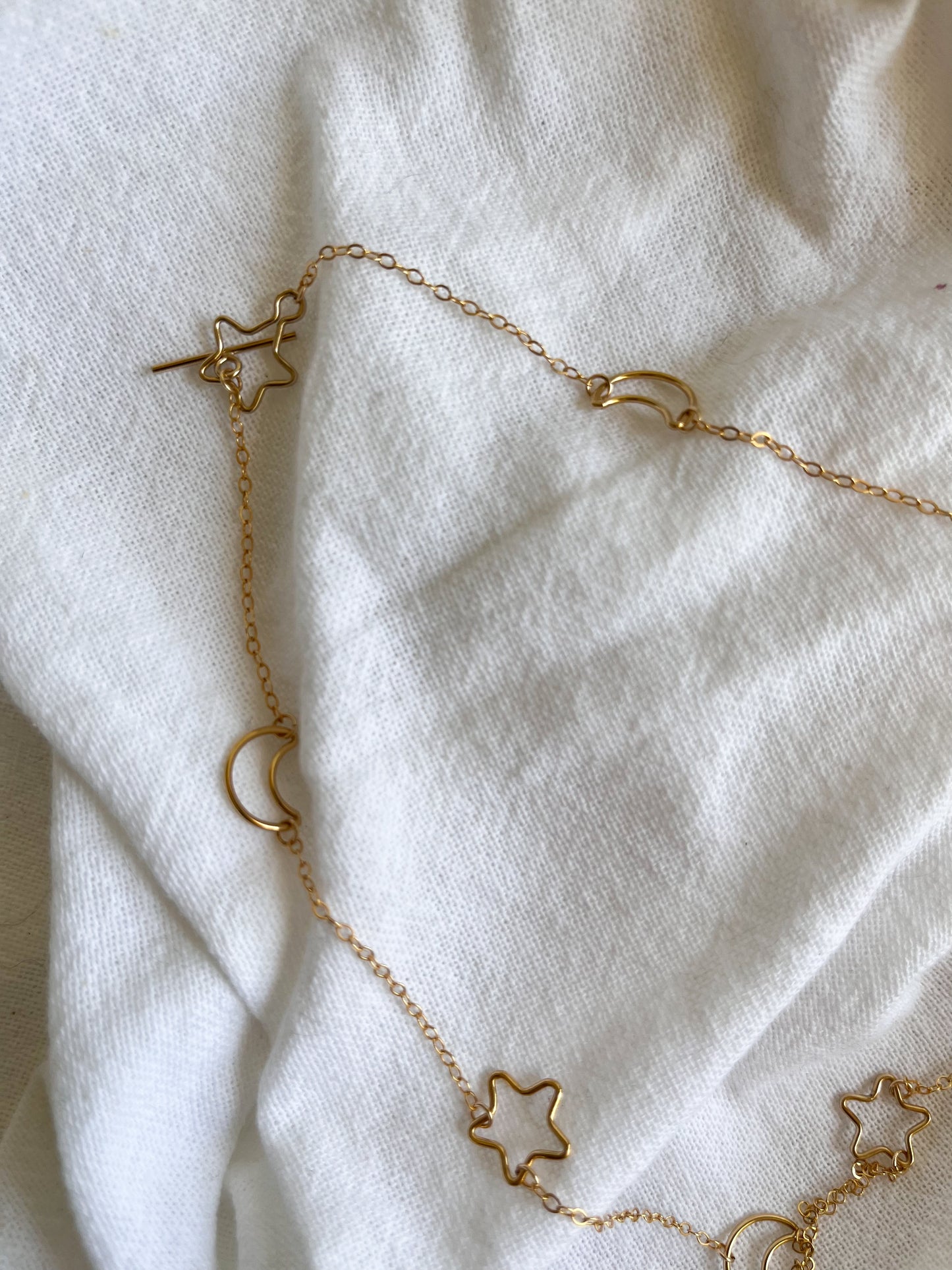 Star and Moon Necklace