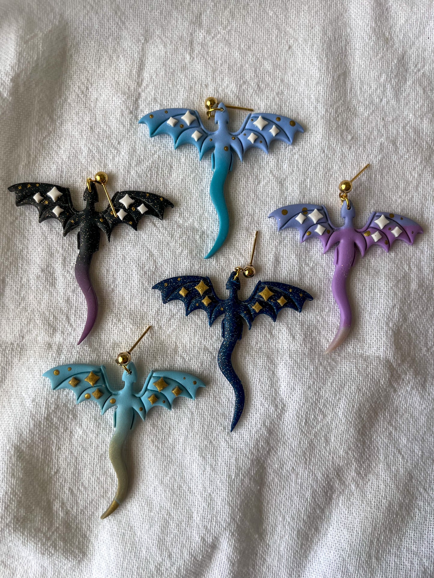 Blue Ombre Dragon
