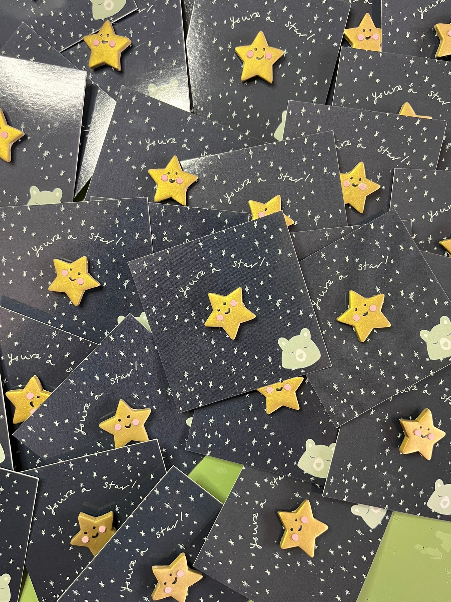 Gold Star Pins for Kelly!