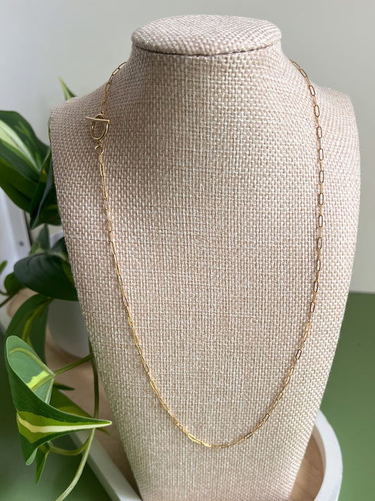 Tiny Paperclip chain