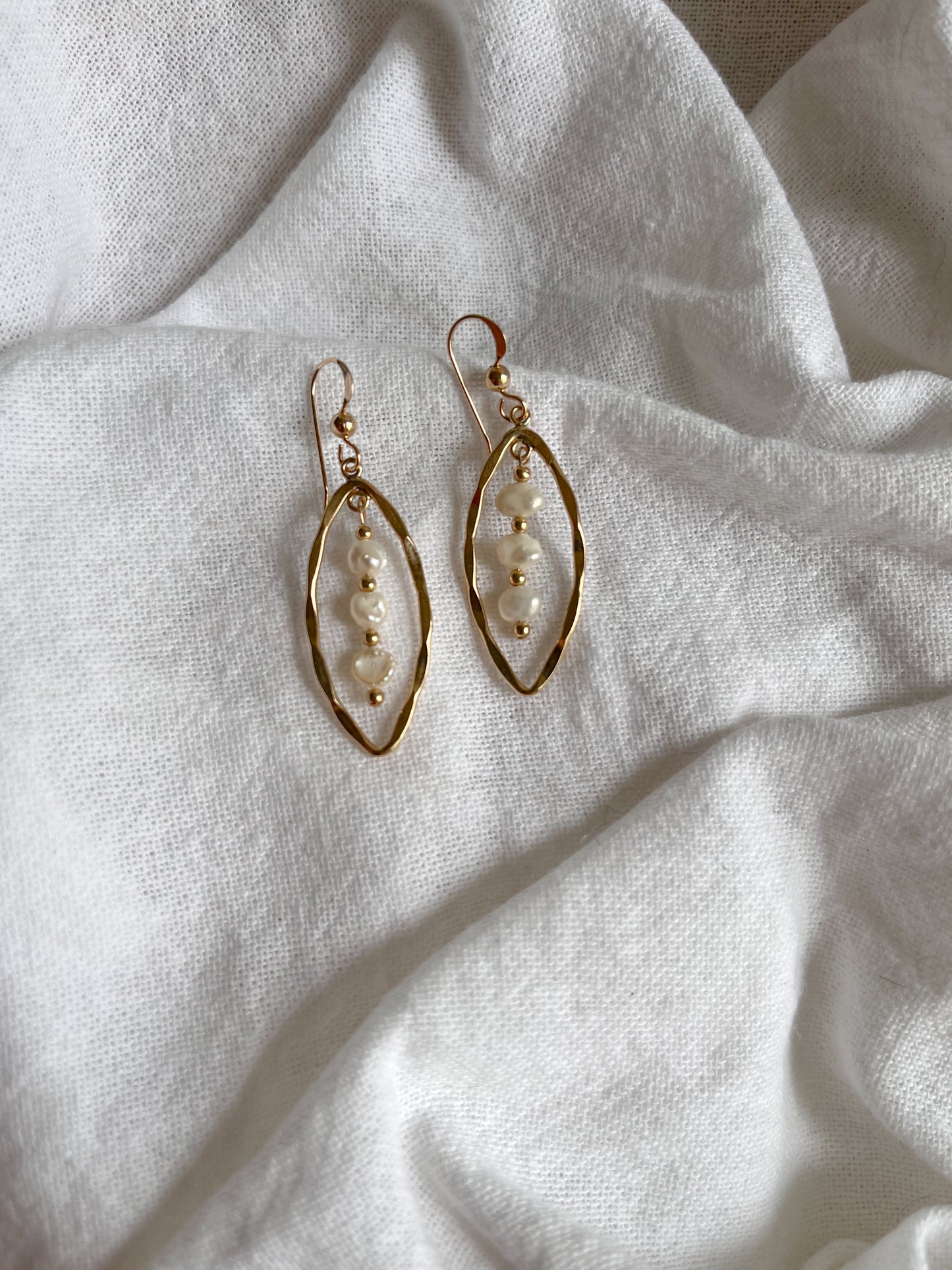 Oval Pearl Drops