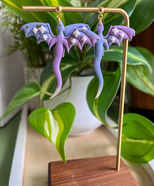 Purple Ombre Dragon